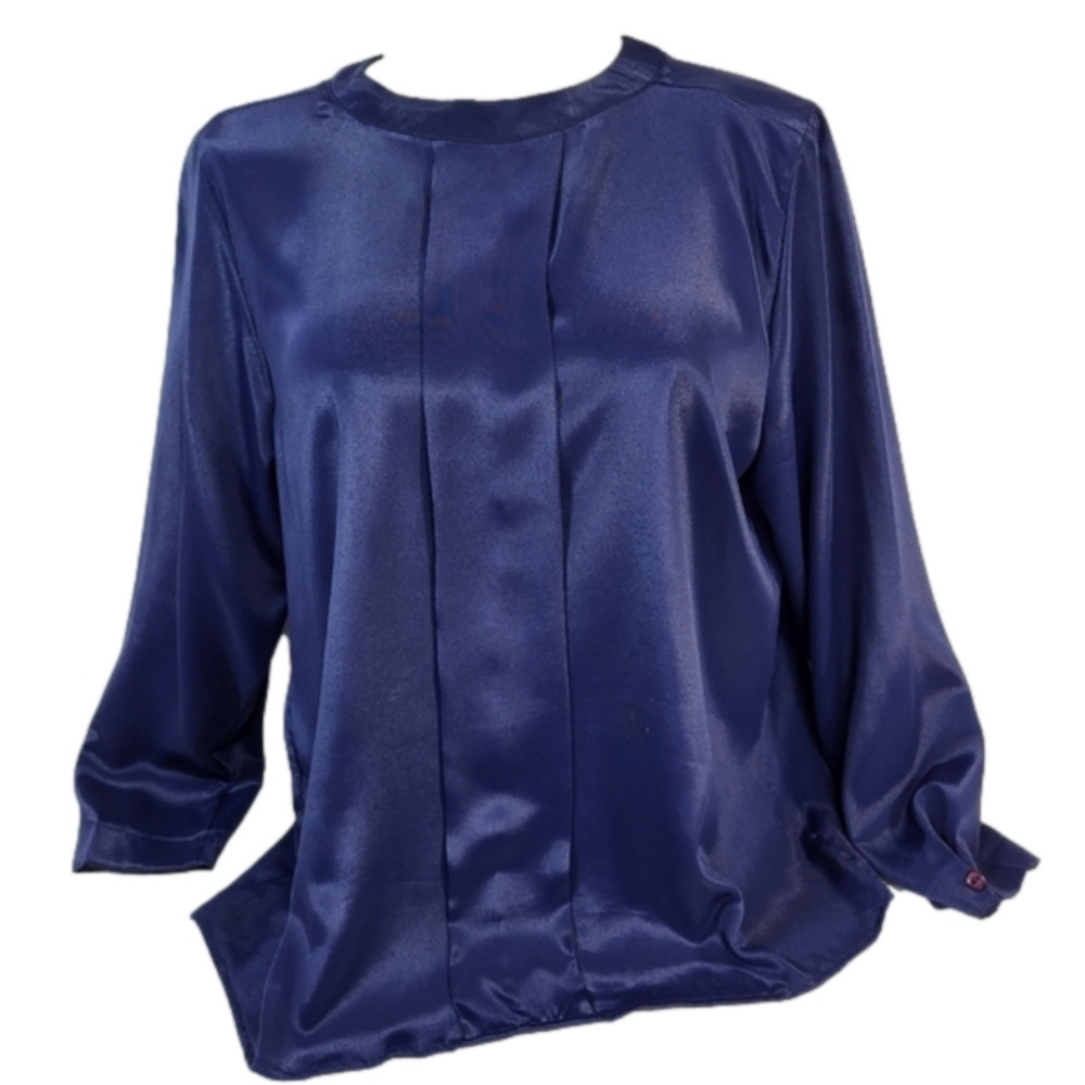 Embelm Blue Blouse